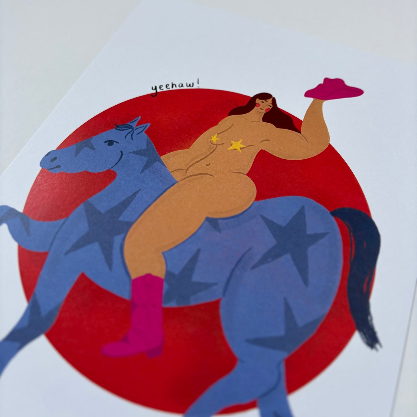 Yeehaw Print