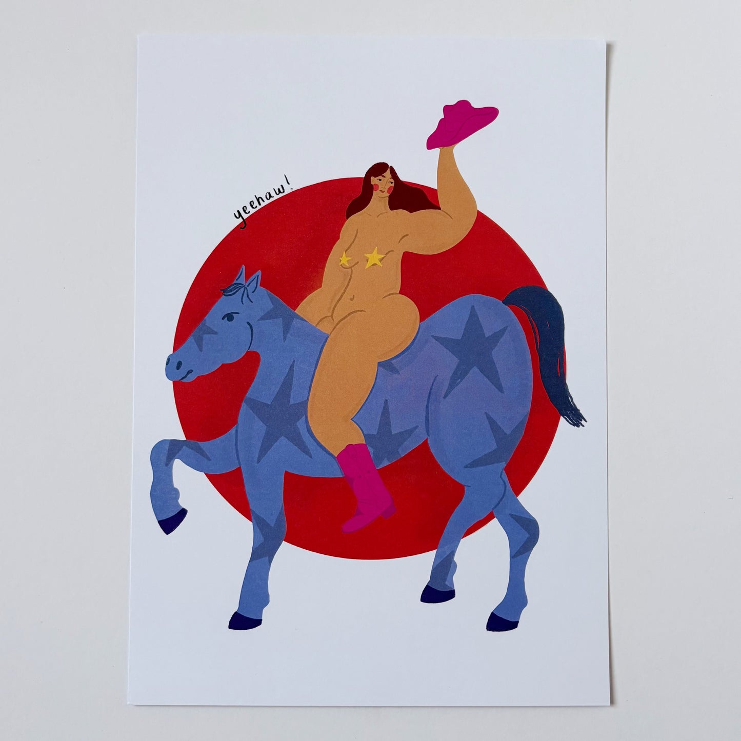Yeehaw Print