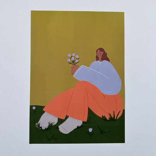 Comfort meadow print