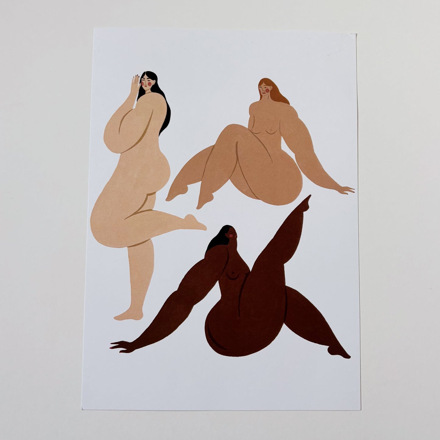 Loving form print