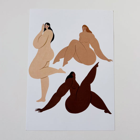 Loving form print